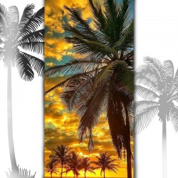 3D Плажни кърпи Summer PALMS
