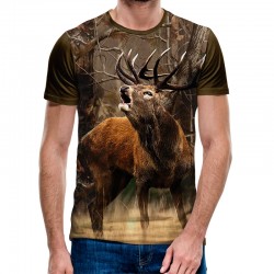 3D Мъжка тениска с ловни...