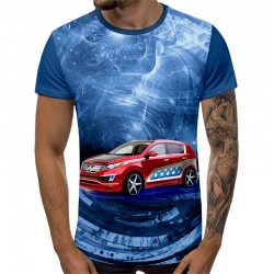 3D Мъжка тениска Car 6899 +...