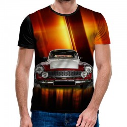 3D Мъжка тениска Car 6867 +...