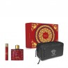 Versace Eros Flame /мъжки/ Комплект - EdP 100 ml + EdP 10 ml + black trousse (2025)