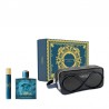 Versace Eros /мъжки/ Комплект - EdT 100 ml + EdT 10 ml + black trousse