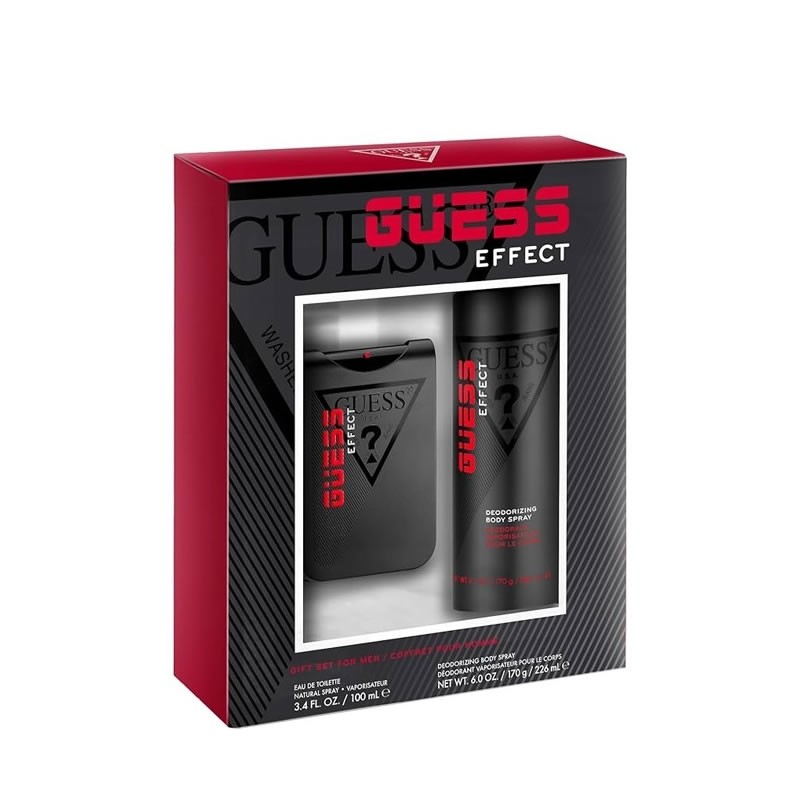 Guess Guess Effect /мъжки/ Комплект - EdT 100 ml + deo spray 226 ml /2021
