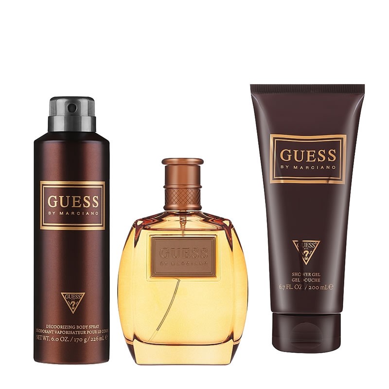 Guess Guess by Marciano /мъжки/ Комплект - EdT 100 ml + deo spray 226 ml + sh/gel 200 ml