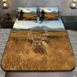 3D спално бельо с ловджийски мотиви, Deer