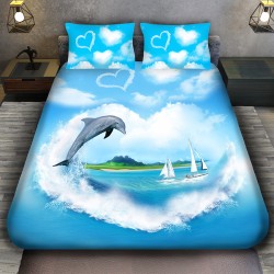 3D спално бельо с животни, Делфинче