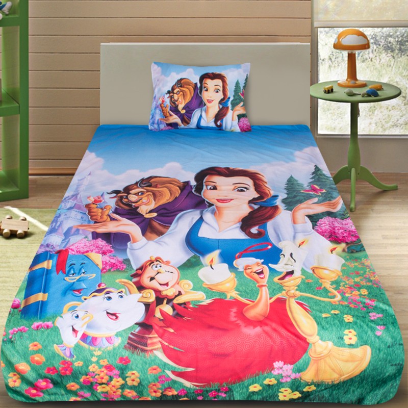 Детско 3D спално бельо The Beauty And The Beast II