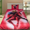 Детско 3D спално бельо Ladybug And Cat Noir Red