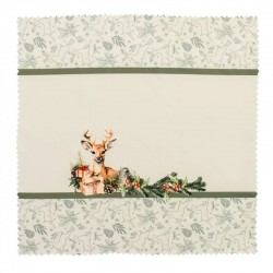Каре за маса 75x75 см, Сърничка – Коледна покривка