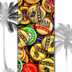 3D Плажни кърпи Summer BEER CAPS