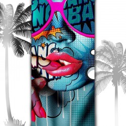 3D Плажни кърпи Summer WOMAN LIPS