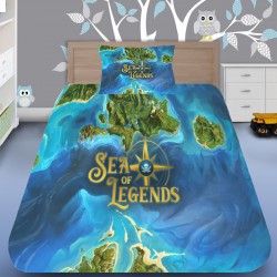 3D спално бельо Игри, Sea...