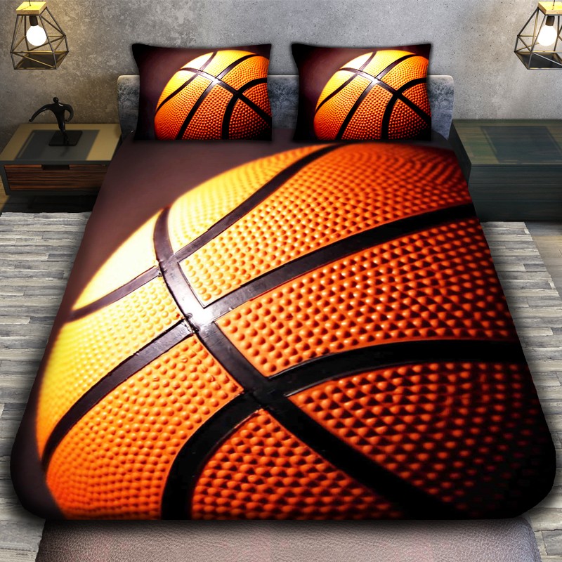 3D спално бельо Футбол, BASKETBALL