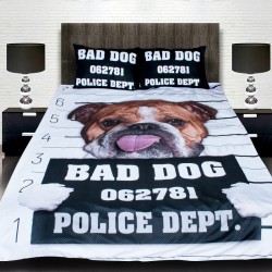 3D спално бельо с Животни, Police department