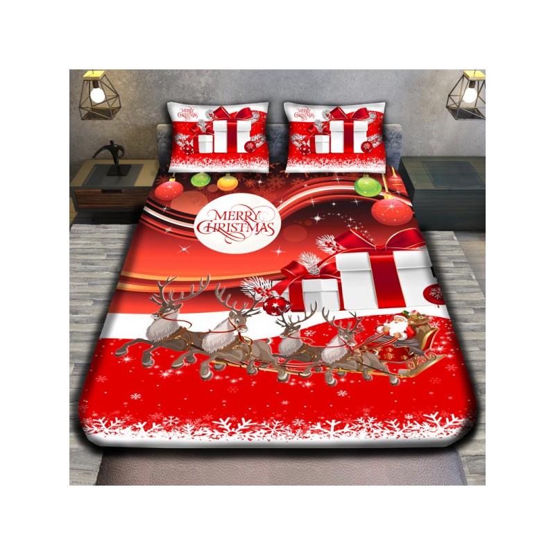 Коледно 3D спално бельо, MERRY CHRISTMAS REGALO