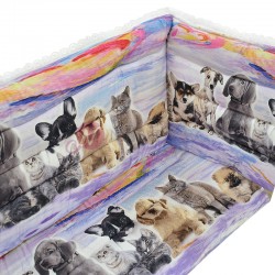 3Dобиколник за кошара Kitty And Puppy