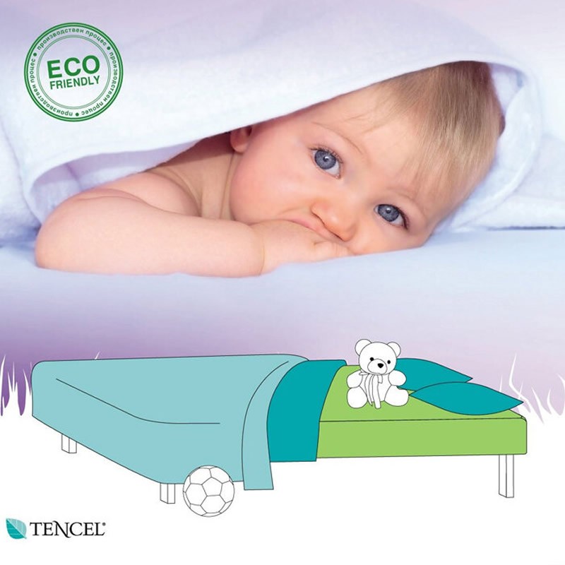 Непромокаема бебешка хавлия B-SENSIBLE BABY TOWEL