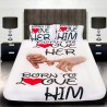 3D спално бельо Романтични, BORN TO LOVE
