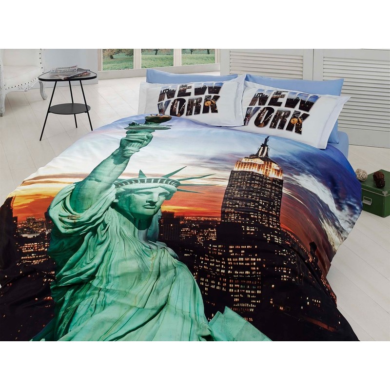 Спално бельо 3D, New York