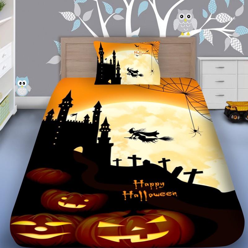 Детско 3D спално бельо Halloween III