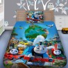 Детско 3D спално бельо Влакчето Томас 7201