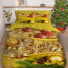 Коледно 3D спално бельо, 9349