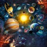 Детско 3D спално бельо КОСМОС