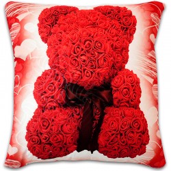 Декоративна възглавница Bear Valentines Day