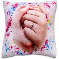 Декоративна възглавница Hands Valentines Day