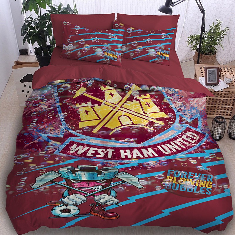 3D спално бельо Футбол West Ham United