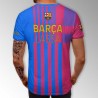 3D Мъжка тениска Barca FC