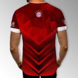 3D Мъжка тениска FC Bayern