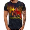 3D Мъжка тениска Barca