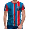 3D Мъжка Фенска тениска Paris Saint Germain