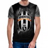 3D Мъжка Фенска тениска Juventus