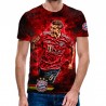 3D Мъжка Фенска тениска FC Bayern Munchen