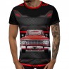 3D Мъжка тениска Car 6833 + надпис
