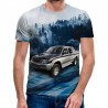 3D Мъжка тениска Car 6823 + надпис