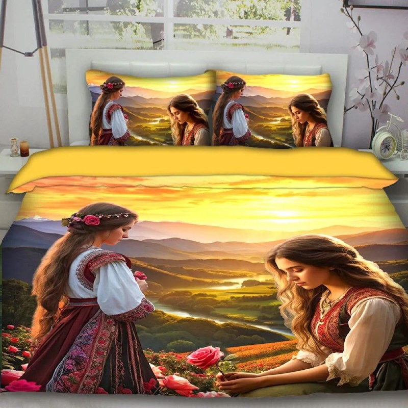 3D спално бельо, Фолклорни, България 13026