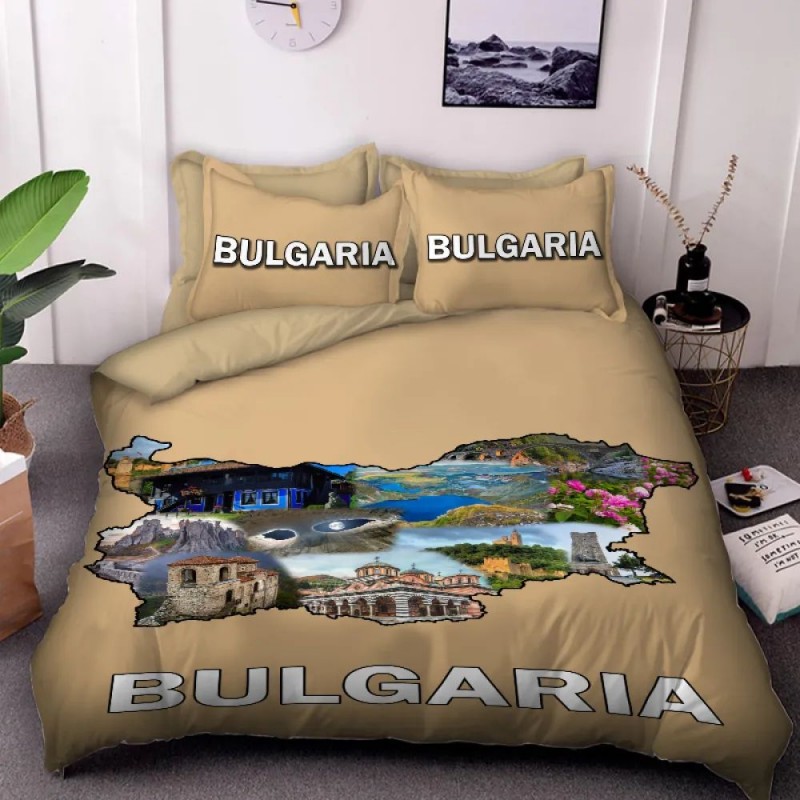 3D спално бельо, Фолклорни, България 13314