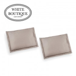К-кт калъфки за възглавници White Boutique сатен Стоун