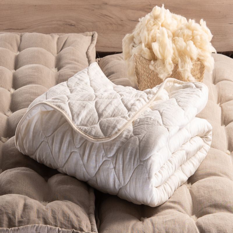 Олекотена завивка The Woolland Cuddle, Nature Linen Dual, 700гр.