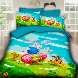 3D Великденско спално бельо Забавление