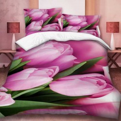 3D спално бельо, флорални, Spring Limited Лалета