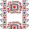 3D спално бельо с народни мотиви, 11482