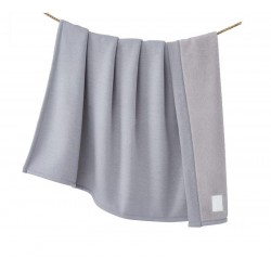 Одеяло Calvin Klein Sherpa Rib.Light Grey/Chalk