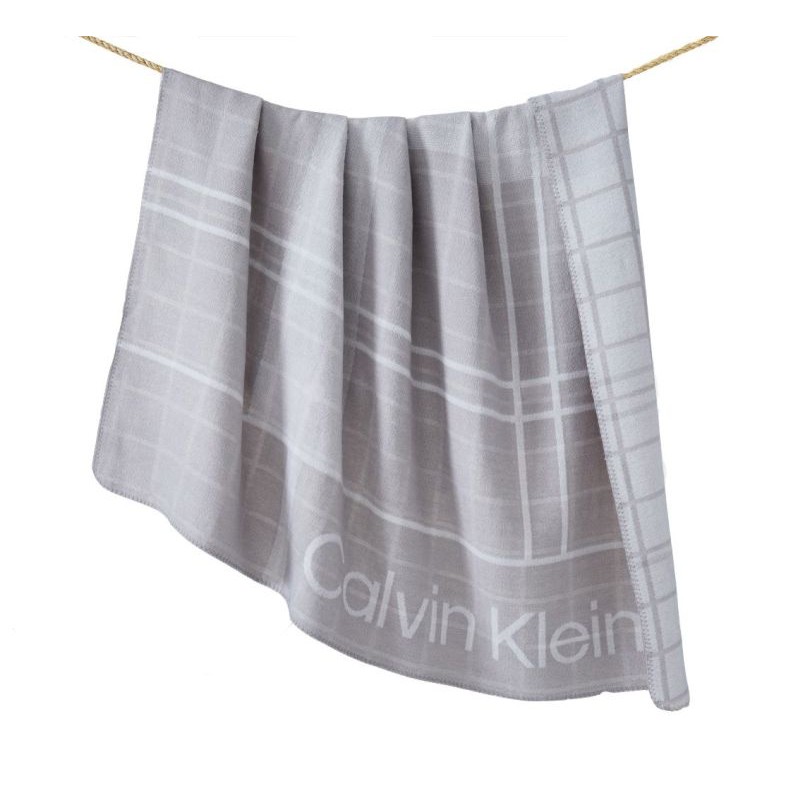 Одеяло Calvin Klein Offset Logo.Grey