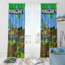 Детско перде с 3D принт, Minecraft 11853