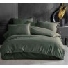 Спално бельо памучен сатен Uni, Green.V1 Khaki