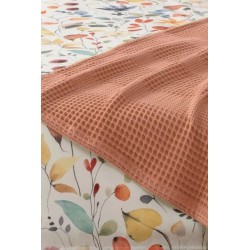 Спално бельо памук в комплект с ковертюра, FAYETTE APRICOT